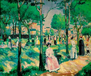 På boulevarden, 1903.
