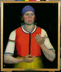 Arbetande kvinna, 1933