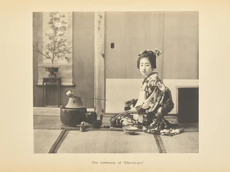Ceremonin för "Cha-no-yu"