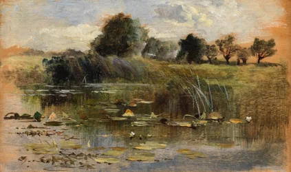 A Backwater (olja på pannå)