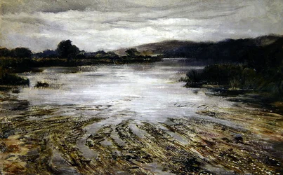 River Weed (olja på duk)