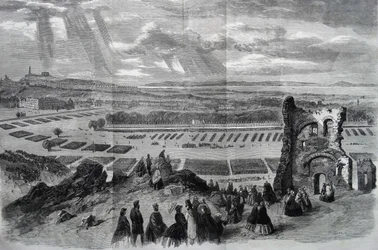 Recensionen av Hennes Majestät av Rifle Volunteers, 1860