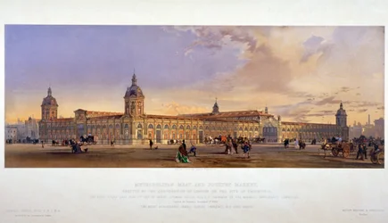 Smithfield Market, City of London, 1868.
