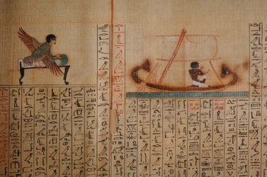 Maiherpri Papyrus, De dödas bok, från en grav utan plundring i Konungarnas dal, Ma..., 2007 (foto)