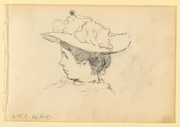 Porträtt av Louise King Cox