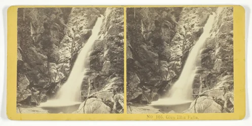 Glen Ellis Falls, 185575. Skapare: Kilburn Brothers, BW Kilburn.
