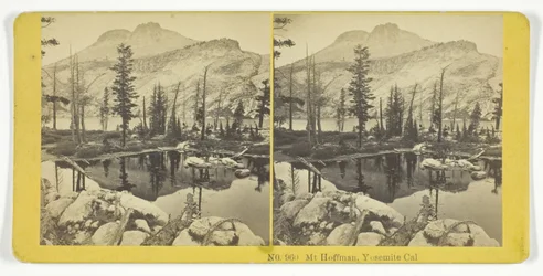 Mt. Hoffman, Yosemite, Cal., 185575. Skapare: Kilburn Brothers, BW Kilburn.