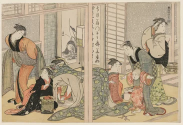 Elegant Pleasures of the Four Seasons, ca. 1782.