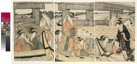 På toppen och under Ryogoku Bridge