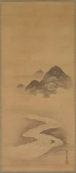 Minamoto no Nakakuni besöker Lady Kogō