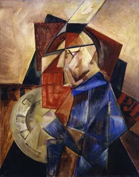 Kubo-futuristisk figur