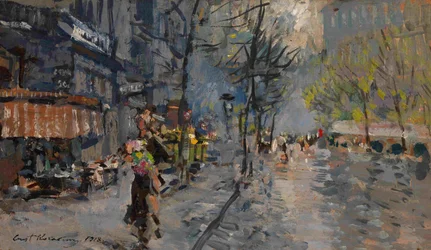 En gata i Paris, 1918