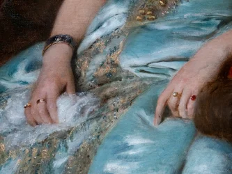 Porträtt av Varvara Alekseevna Morozova