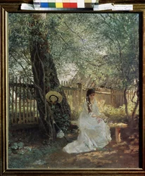 I trädgården