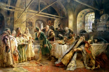 Kyssceremonin, 1895.