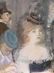Illustration för Boule de Suif av Guy de Maupassant