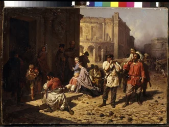 Belägringen av Sevastopol 1854. (The Siege Of Sevastopol In 1854). Avsnitt av Krimkriget (1853-1856), organiserar de allierade trupperna den smärtsamma och mordiska belägringen av den ryska staden medan invånarna i staden organiserar försvaret och