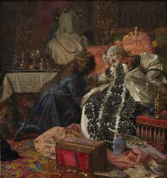 Drottning Sophie Amalies död