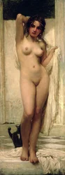 Badande kvinna, 1901