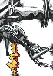 Cyborgs eldiga räckvidd