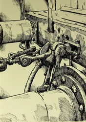 Detaljer om industrimaskiner