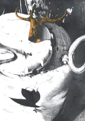 Den mystiska figuren med horn