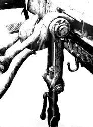 Gammal metallmekanism