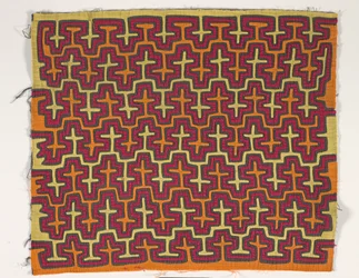 Skjortpanel (mola), ca 1950 (applicerad bomull)