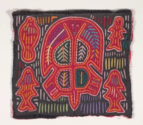 Skjorta panel (mola) (applicerad bomull)