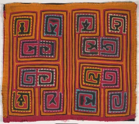 Skjorta panel (mola) (applicerad bomull)