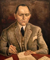 Porträtt av borgmästare Dr. Herrfurth