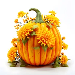 Pumpa från vilken blommor växer 1