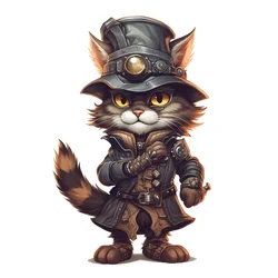 antropomorf söt katt 3