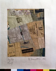 Merz 133 (Collage