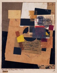 "Worden is" 1922 (collage)