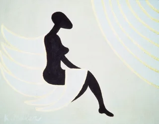Lady Angel, 2005 (akryl på duk)