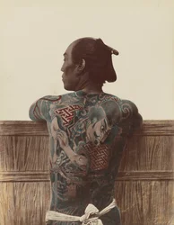 Japansk tatuering, ca 1880