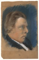 Porträtt av läraren N. P. Andersen