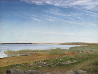 Fjorden nära Karrebæksminde, Själland