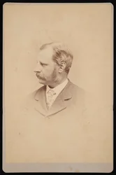 Porträtt av Dr. G. Demailque, före 1876.