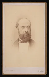 Porträtt av Dr. G. Demailque, före 1876.
