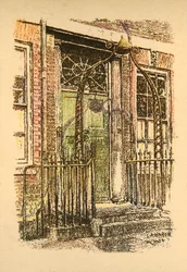 Queen Annes Gate, London, 1924.