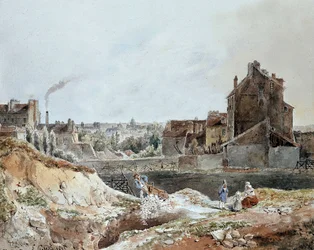 Montmartre 1833 av Goblain (stenbrott)