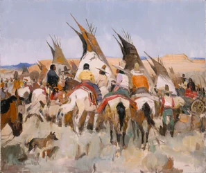 Ceremoni vid Black Lake, 1938.