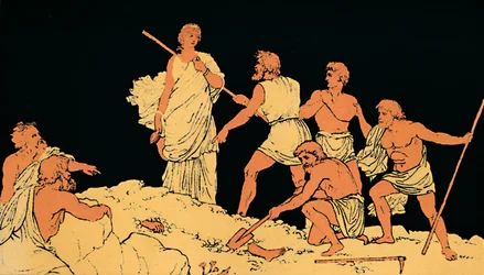 "Antigone and the Body of Polynices", 1880