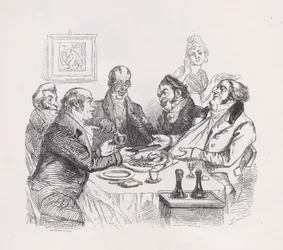 Praise of Chicken från The Complete Works of Béranger, 1836.