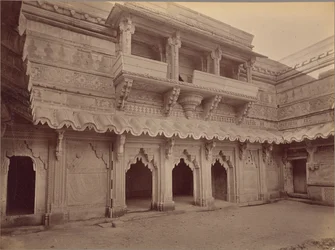 Interiör från Man Mandir, Gwalior