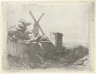 Ruin med kvarn
