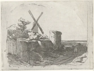Ruin med kvarn