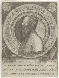 Portret van filolog Thomas van Ravenna